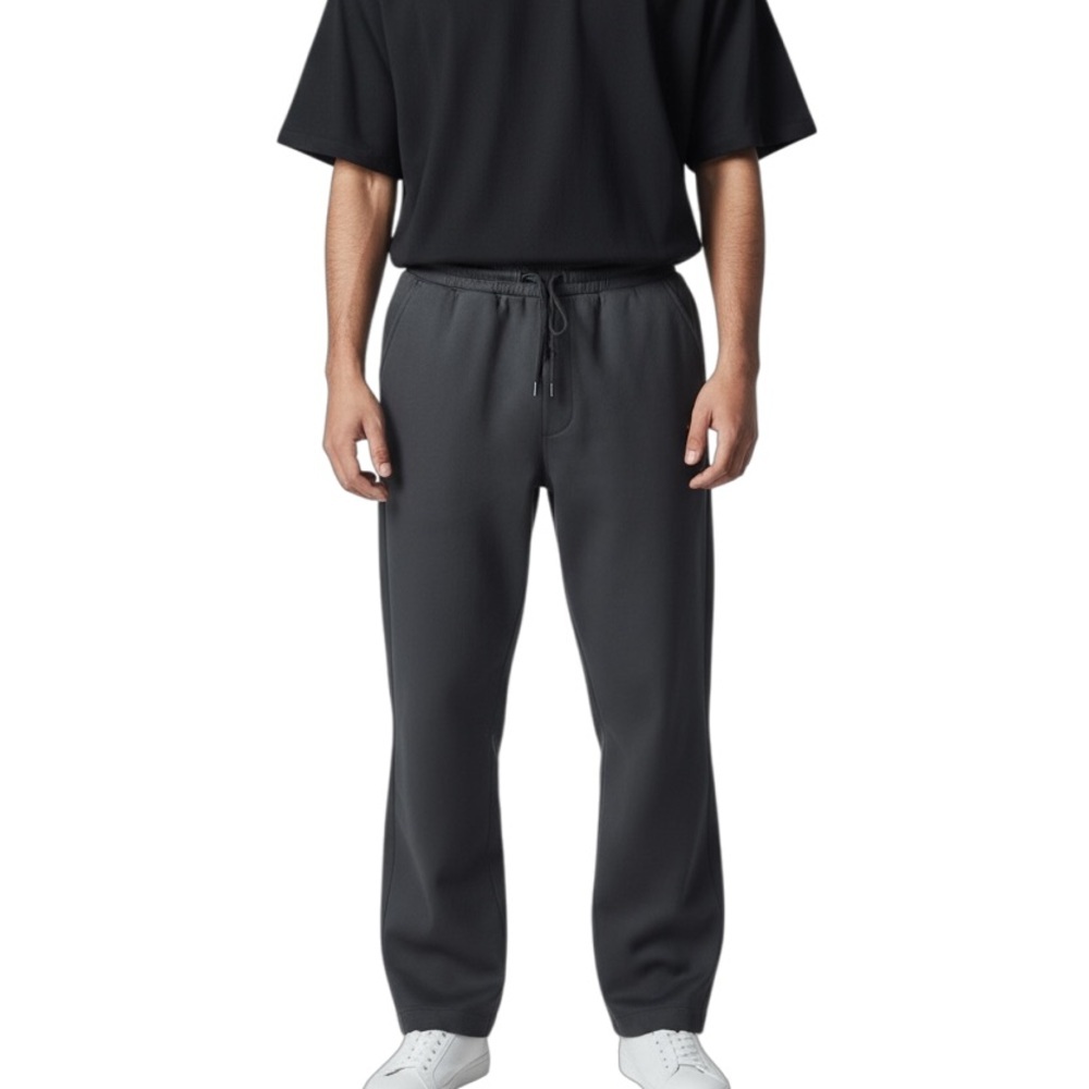 Men’s Gilhuo black elastic waist fleece lined jogging pants size XXL